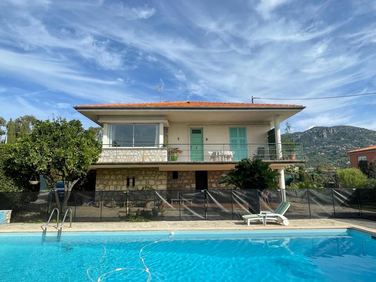 Bas De Villa Avec Acces Piscine Pres De Nice Cannes Monaco كارو المظهر الخارجي الصورة