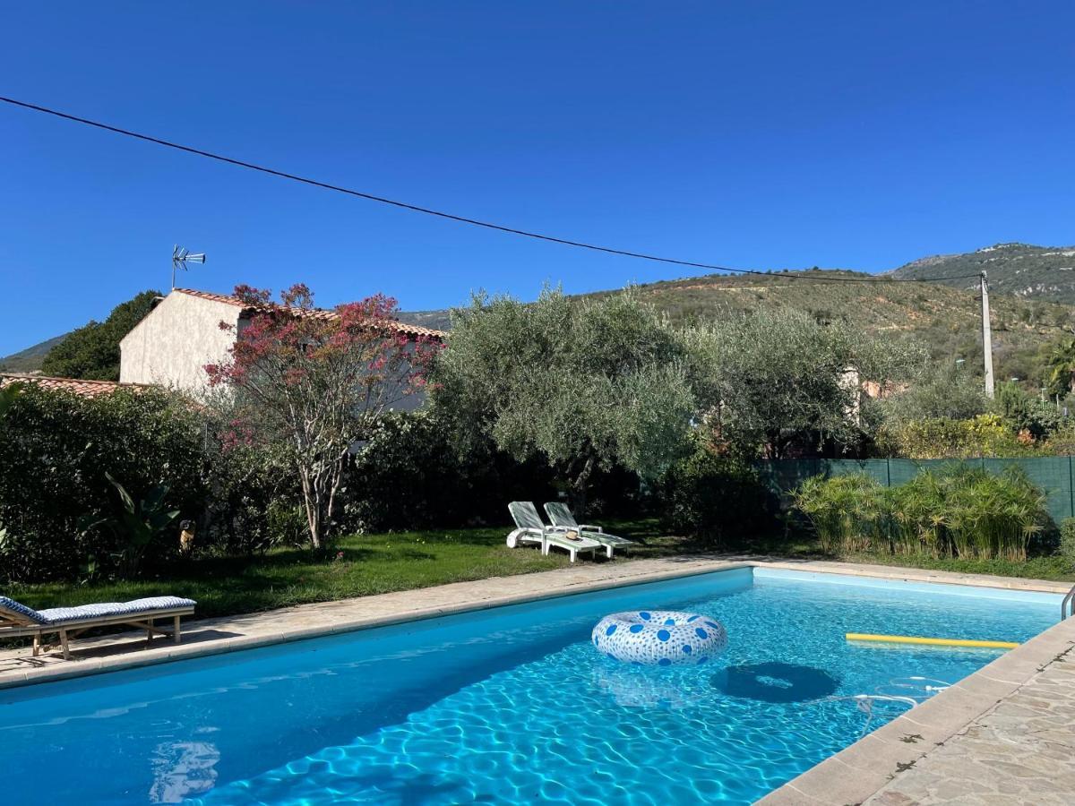 Bas De Villa Avec Acces Piscine Pres De Nice Cannes Monaco كارو المظهر الخارجي الصورة